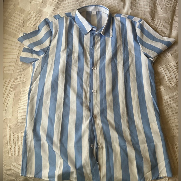 Shein button down Dress shirt. Never warn. - Picture 3 of 3